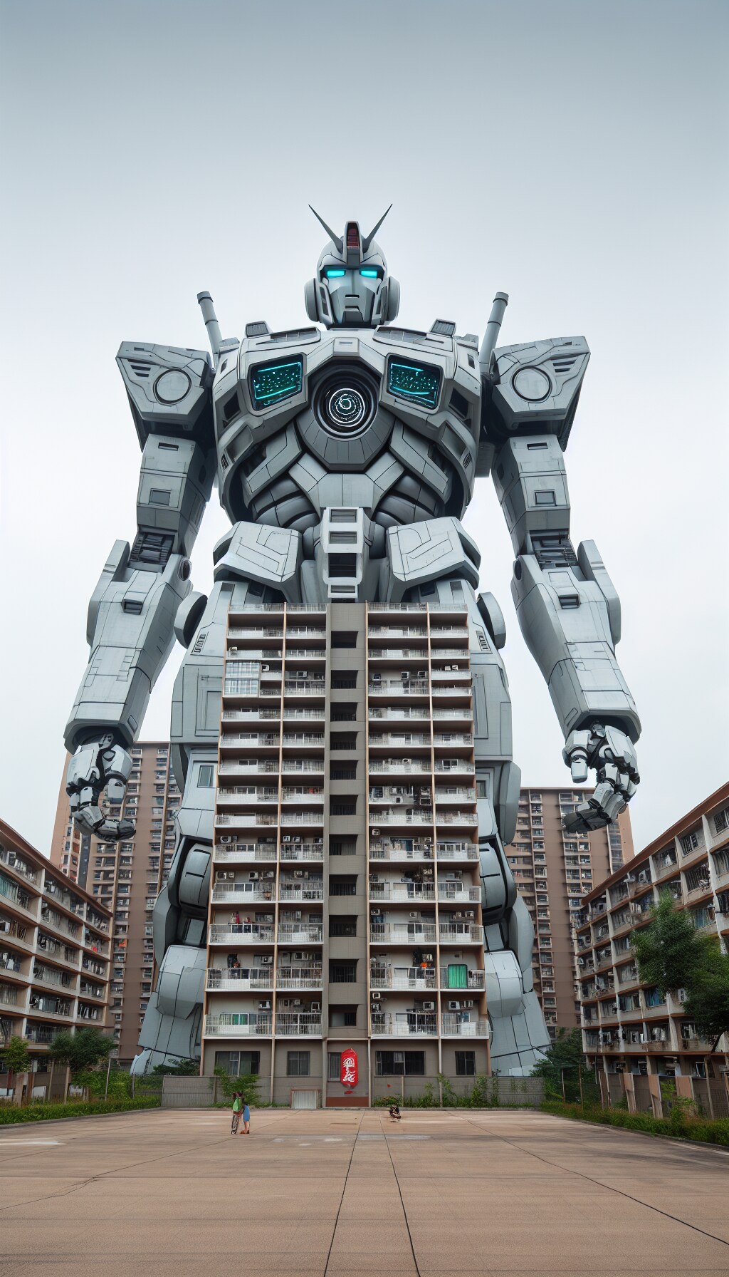 昨日助けた巨大ロボ