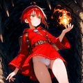 ダンジョン探索する火魔法使いちゃん 5枚目