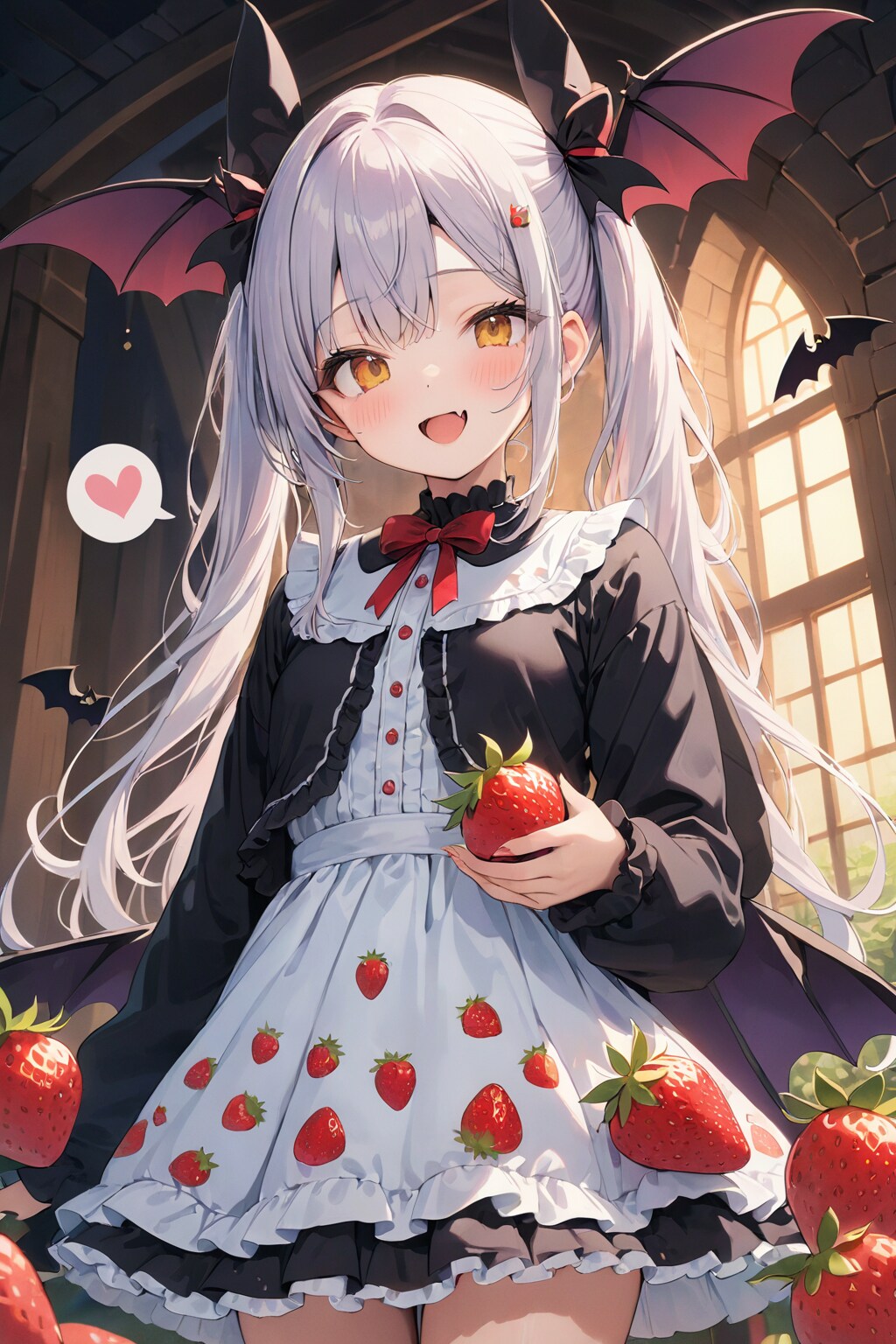 ヴァンパイア苺と🍓と🦇
