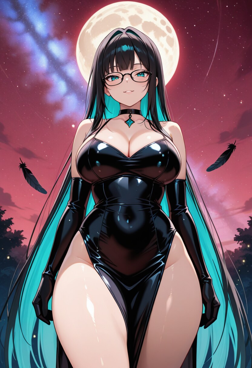 妖しい月夜に