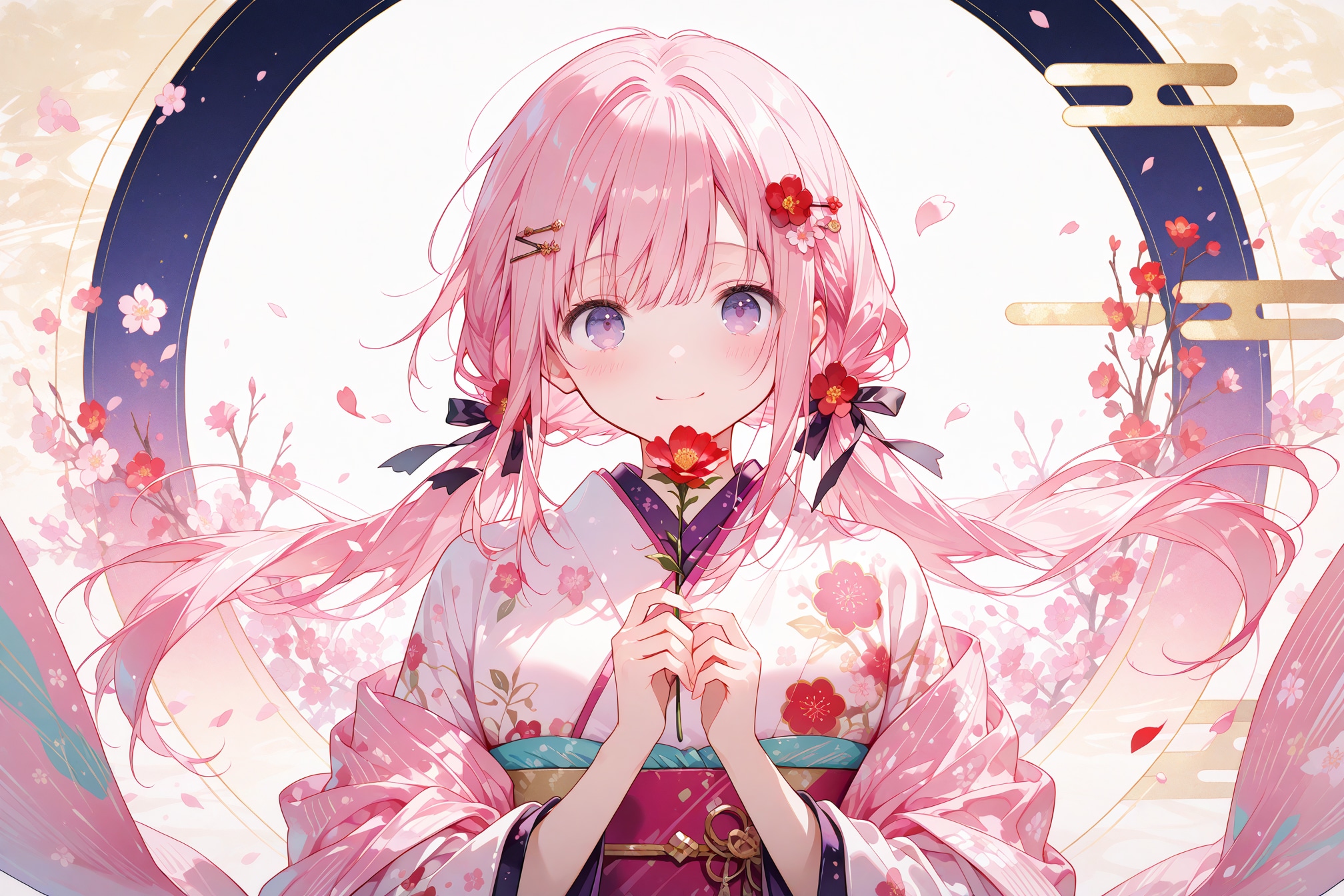 桃香、着物姿 | の人気AIイラスト・グラビア