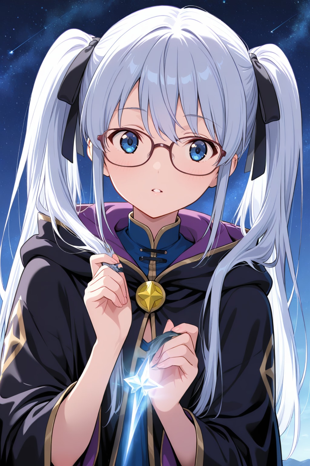 眼鏡の魔法使いちゃん