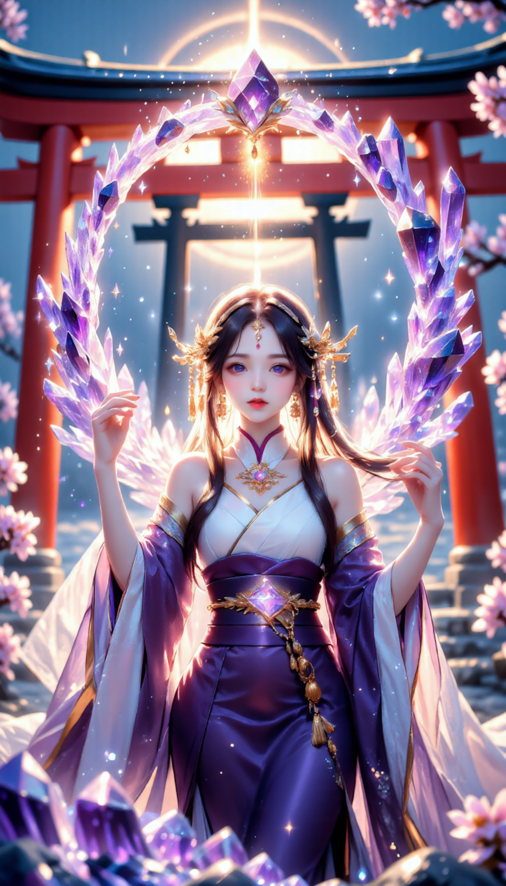 2月の誕生石：アメジスト