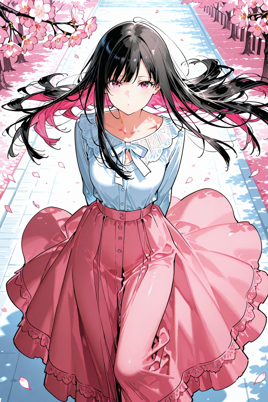 桜 | の人気AIイラスト・グラビア