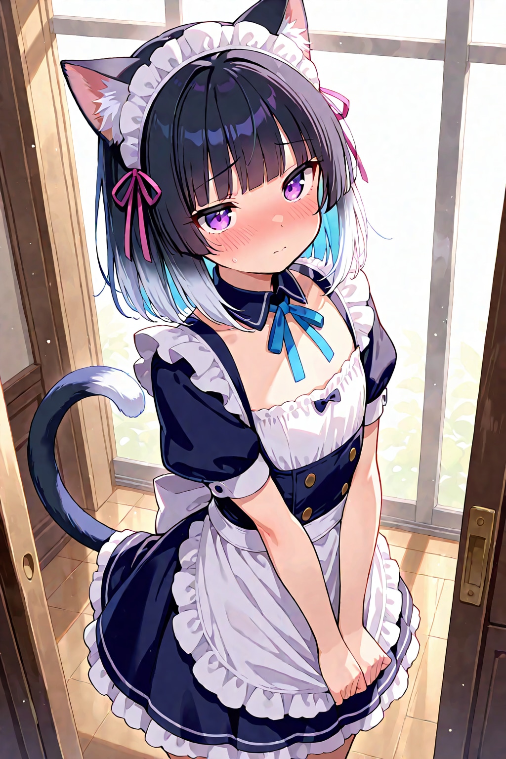 猫耳メイド