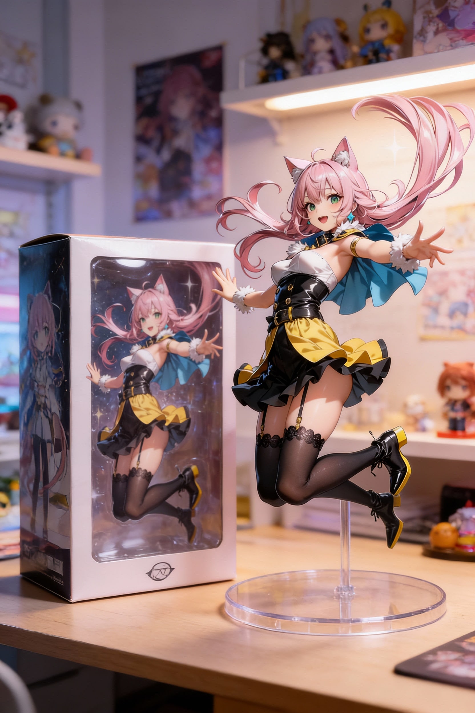 猫耳マートのミクちゃんフィギュアコレクション🐱✨