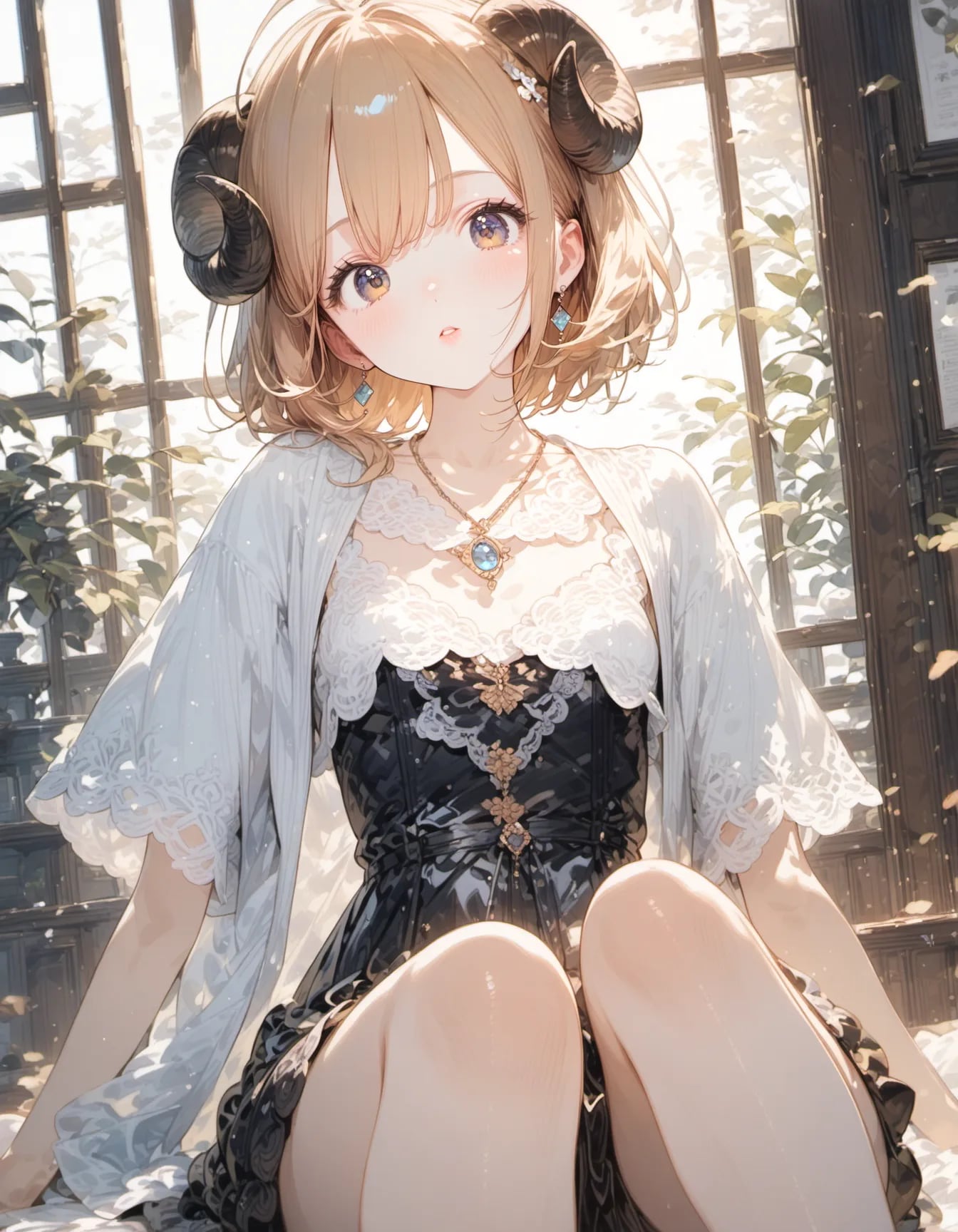 Whispers of the Sunlit Terrarium | の人気AIイラスト・グラビア