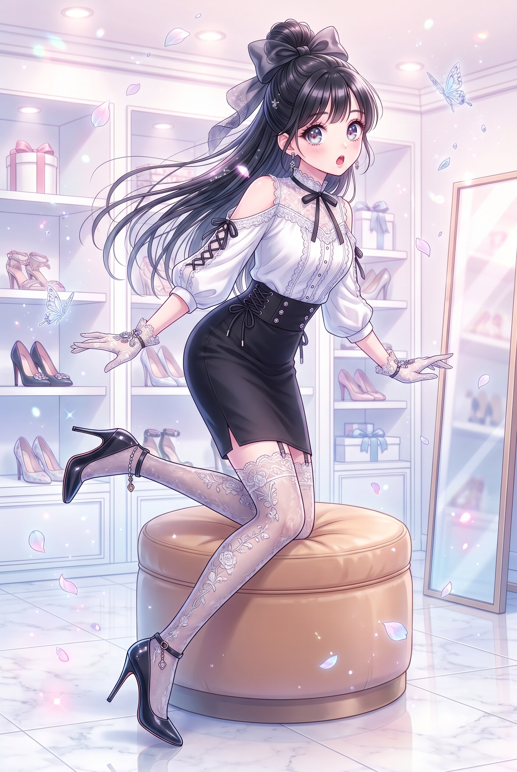 白耀の静謐 | の人気AIイラスト・グラビア