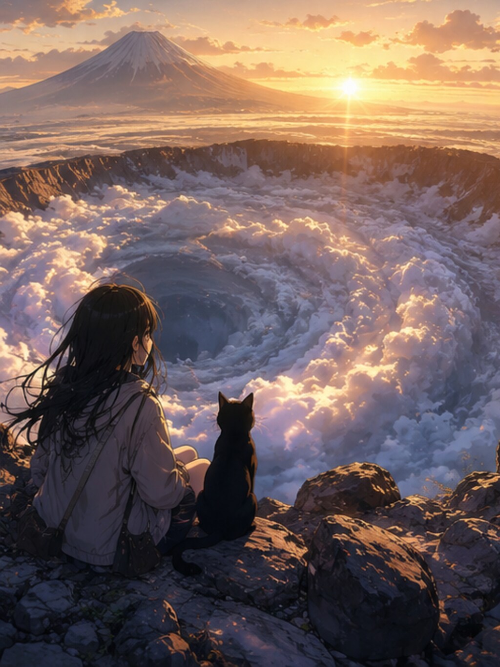 ねえ、黒猫さん。世界って、こんなに広かったんだね。
