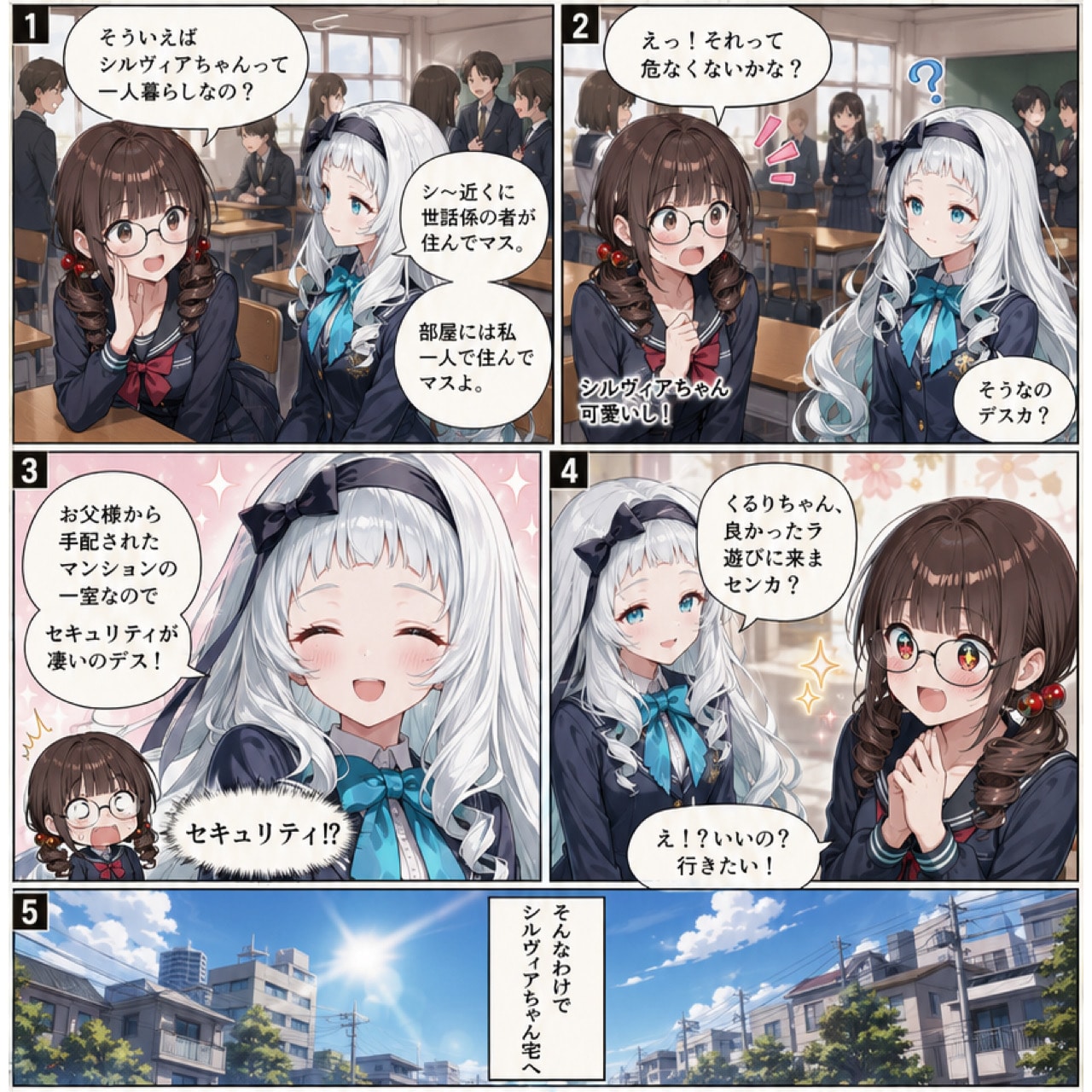 番外編:シルヴィアちゃん宅へ！