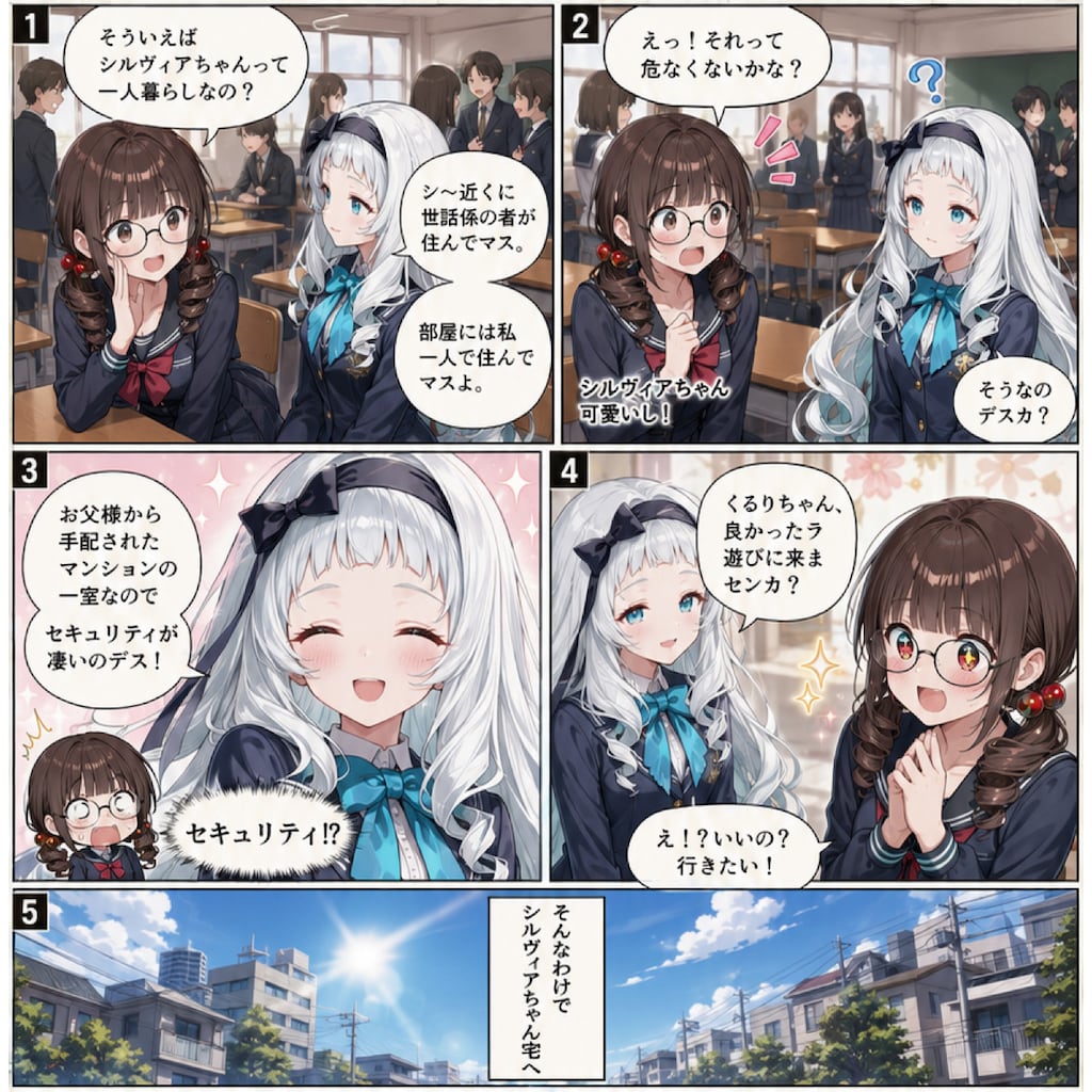 番外編:シルヴィアちゃん宅へ！