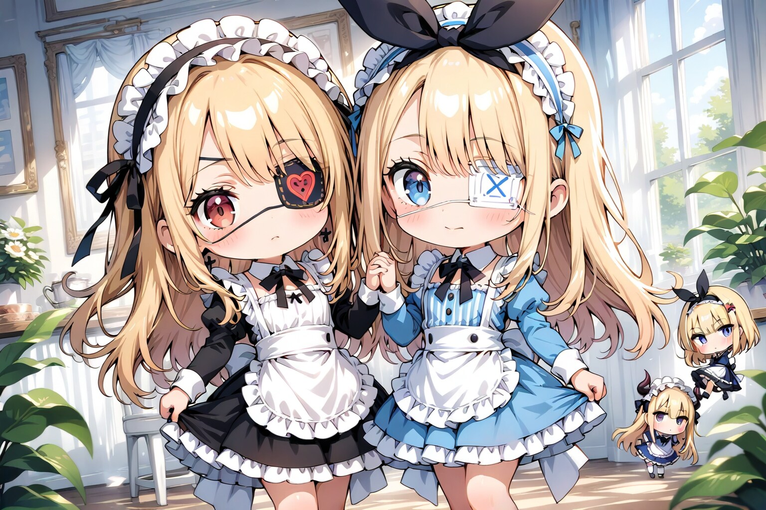 アリスと闇アリス | の人気AIイラスト・グラビア
