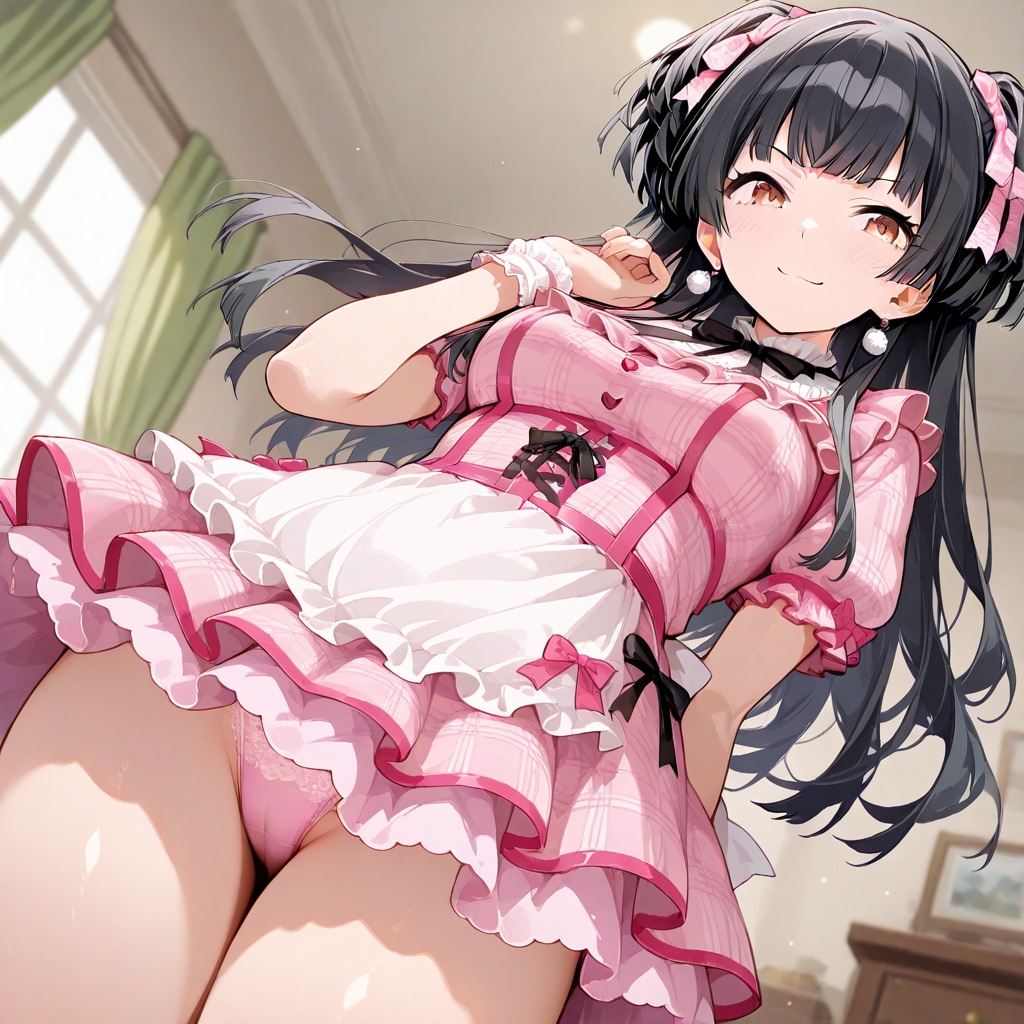 プライベートショット（『コンカフェ嬢 黛冬優子』の撮影の合間に）