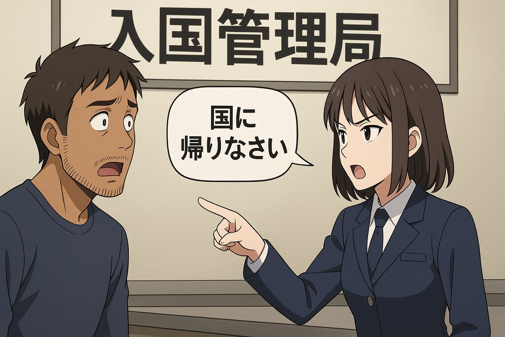 母国に帰りなさい