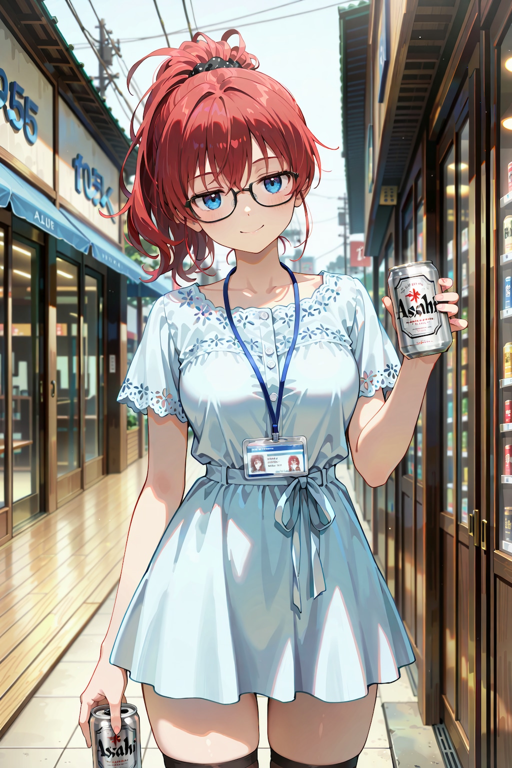 観光地めぐりのジト目先生 Y807