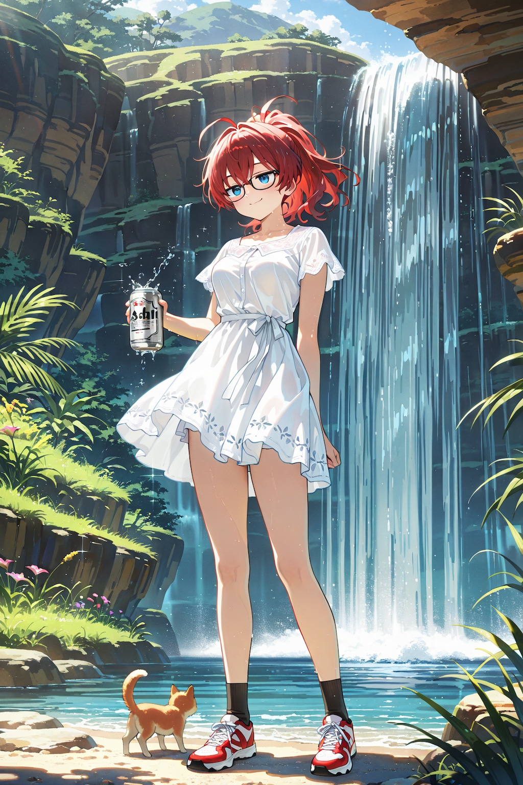 観光地めぐりのジト目先生 Y807