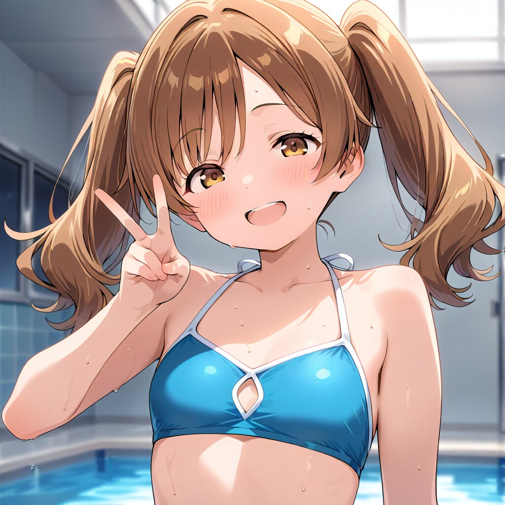 水着の女の子