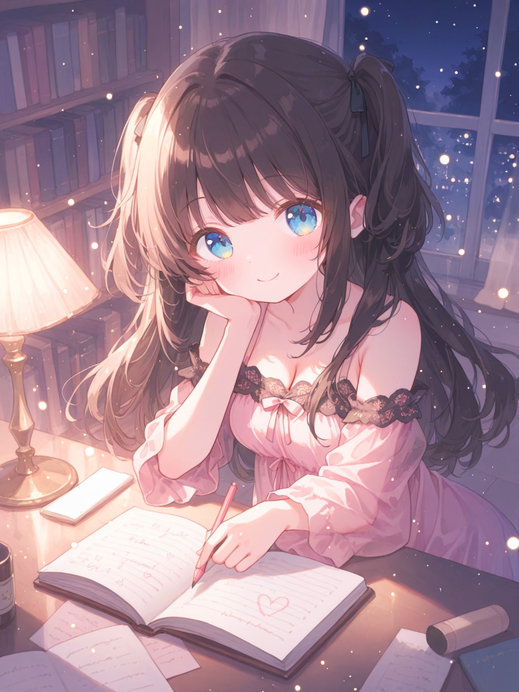 想いを込めて日記を綴る