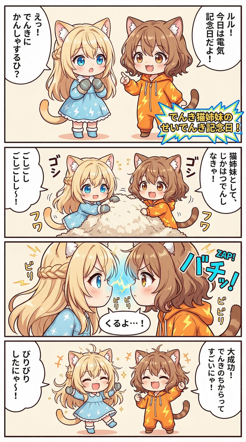 せいでんき記念日！⚡