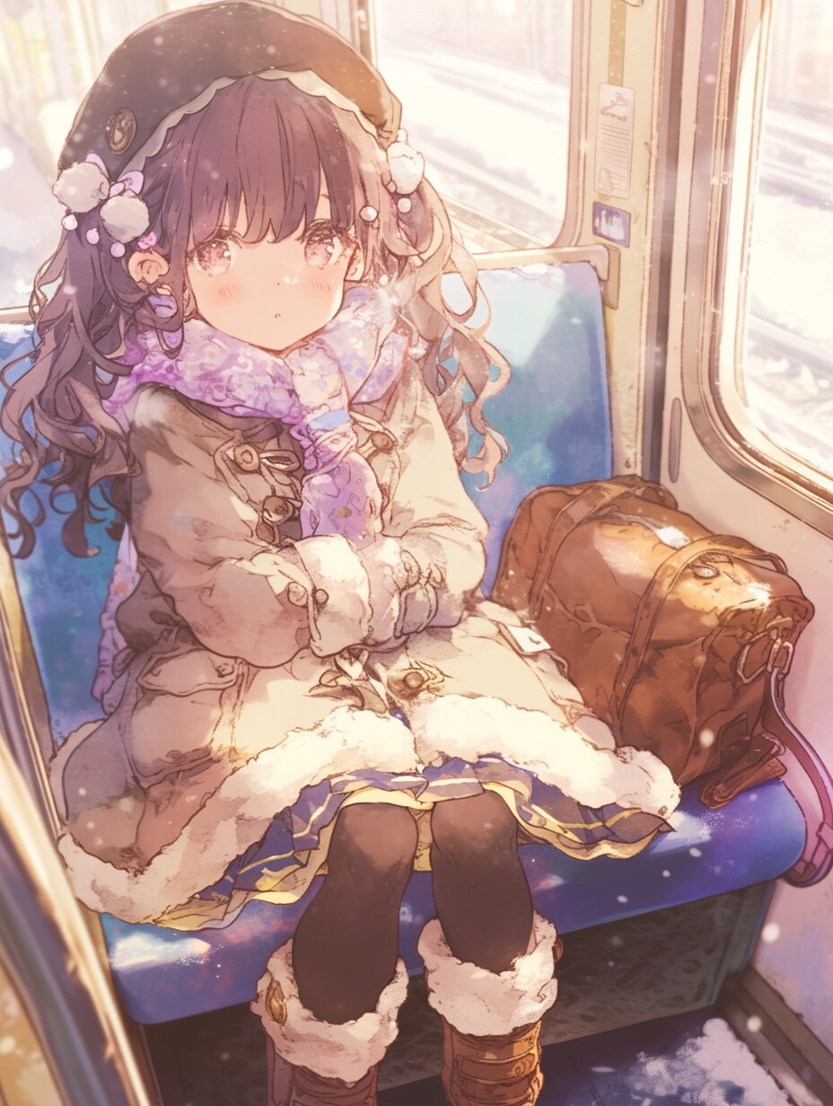 帰省中。