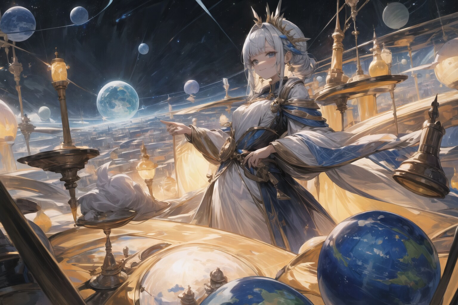 あちらの惑星がおすすめです。 I Recommend the Planet Over There.