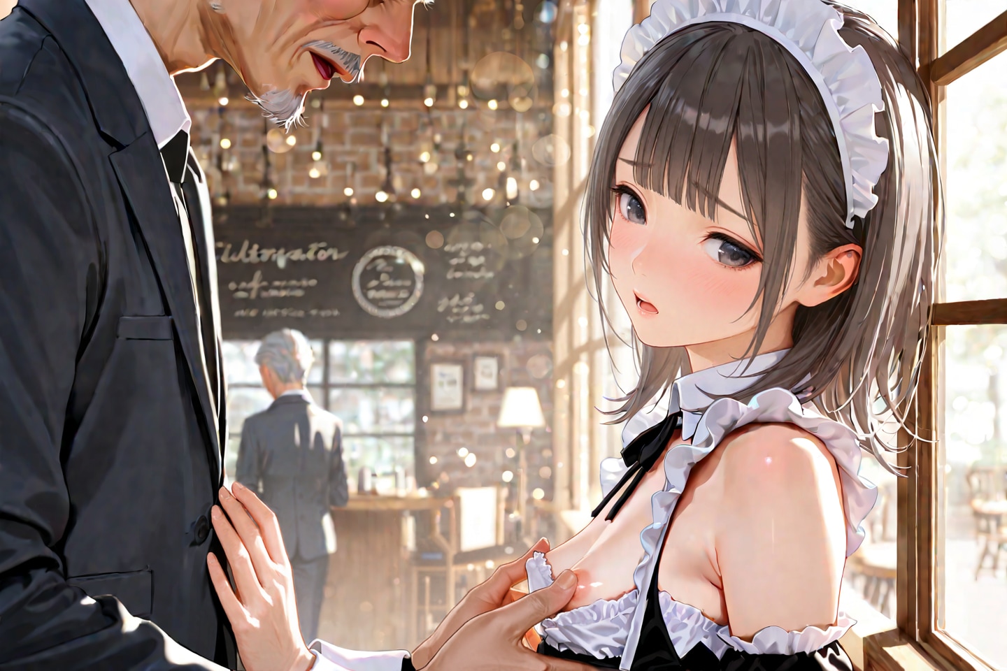 「おじさま！ まだ私、心の準備が…。」