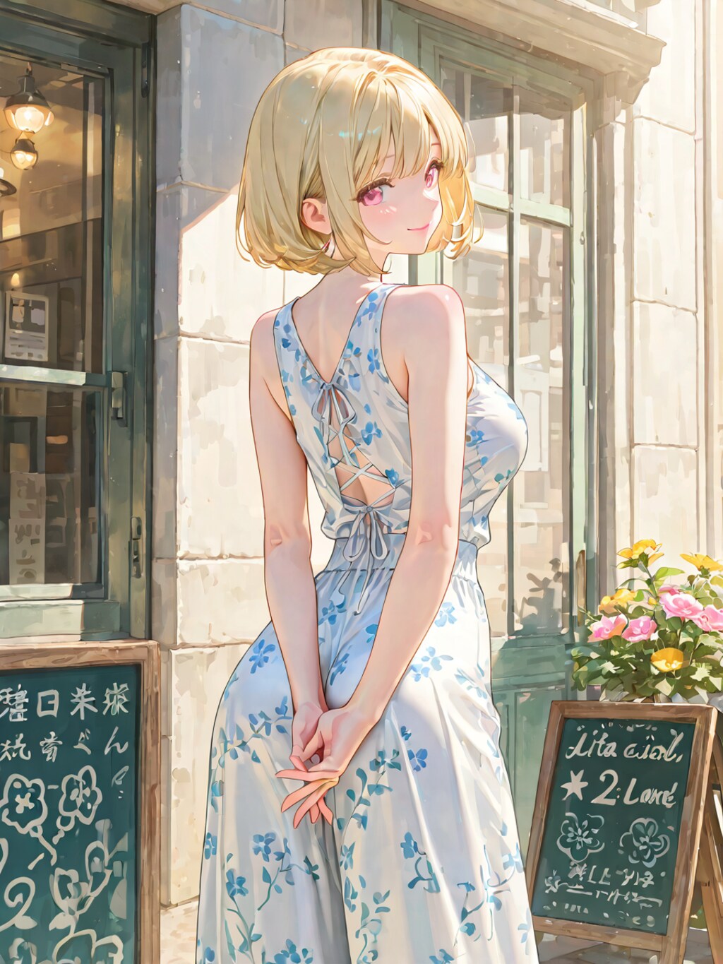 バックピース✌️