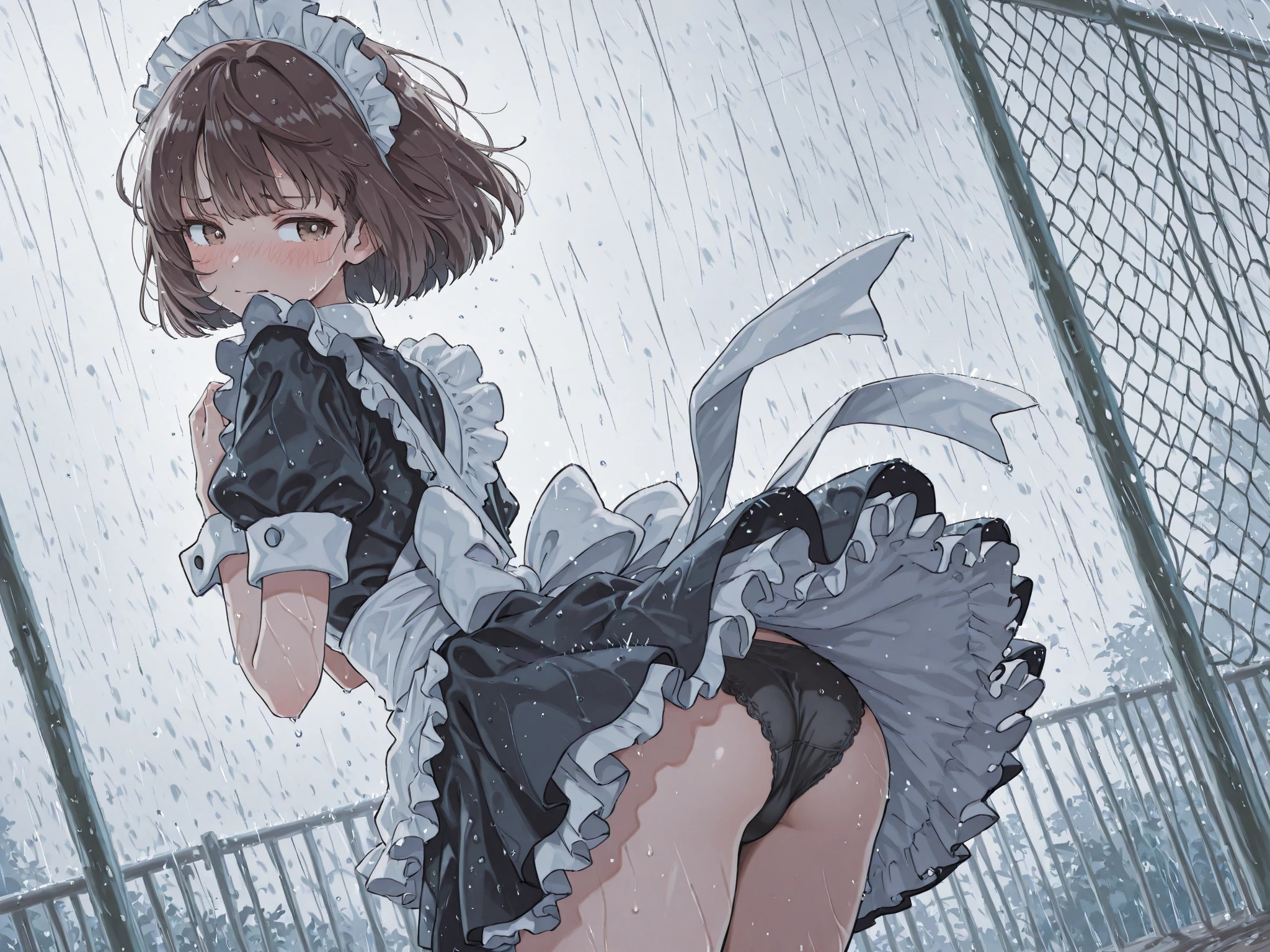 エッチな風！