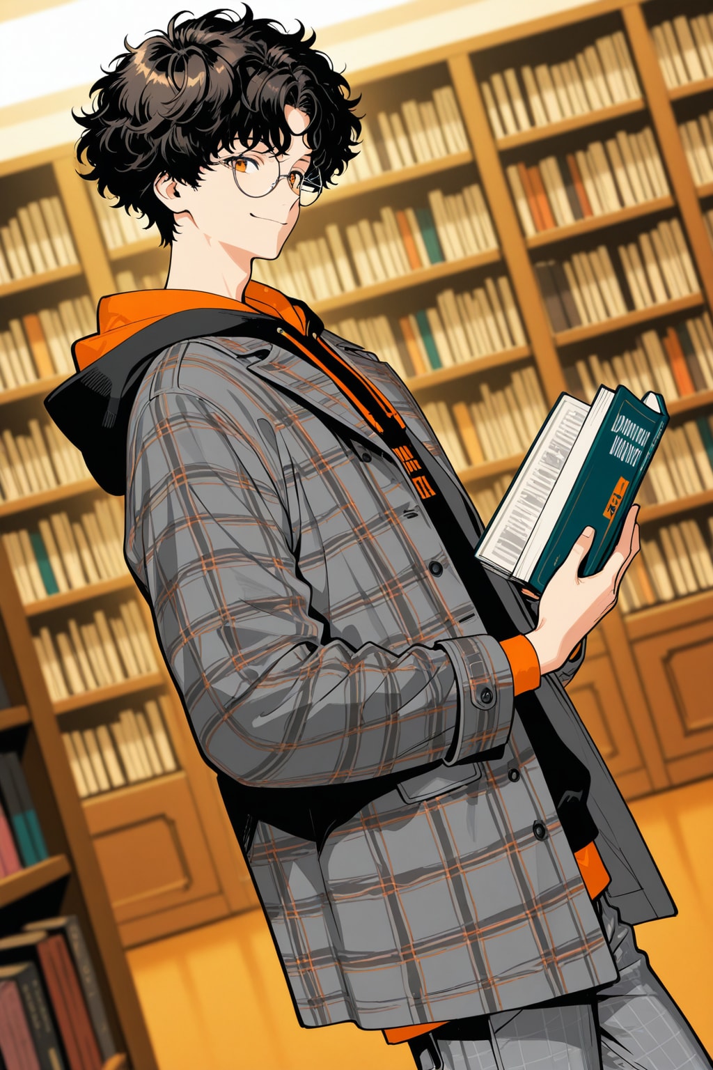 本屋にて | の人気AIイラスト・グラビア