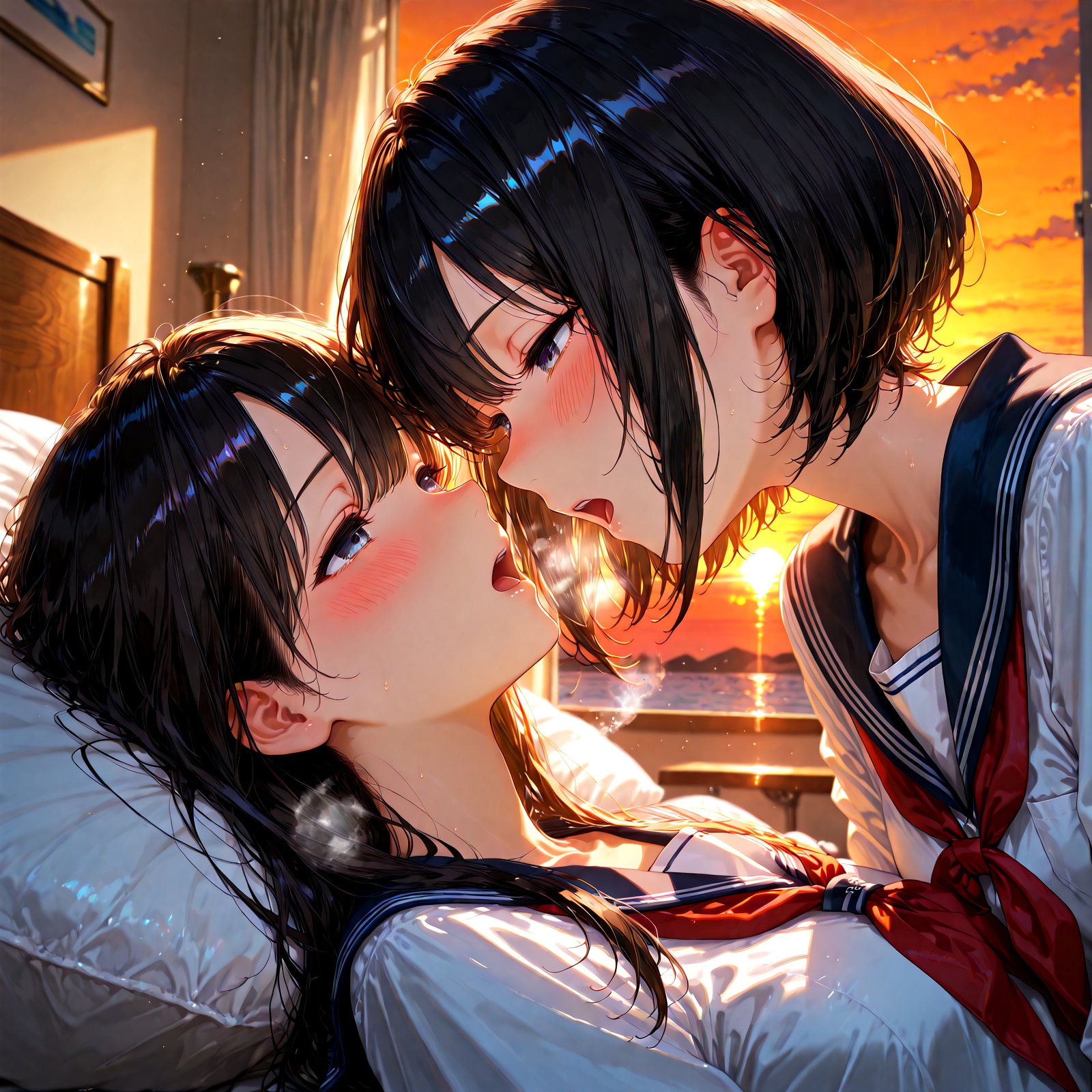 危ない二人 | の人気AIイラスト・グラビア