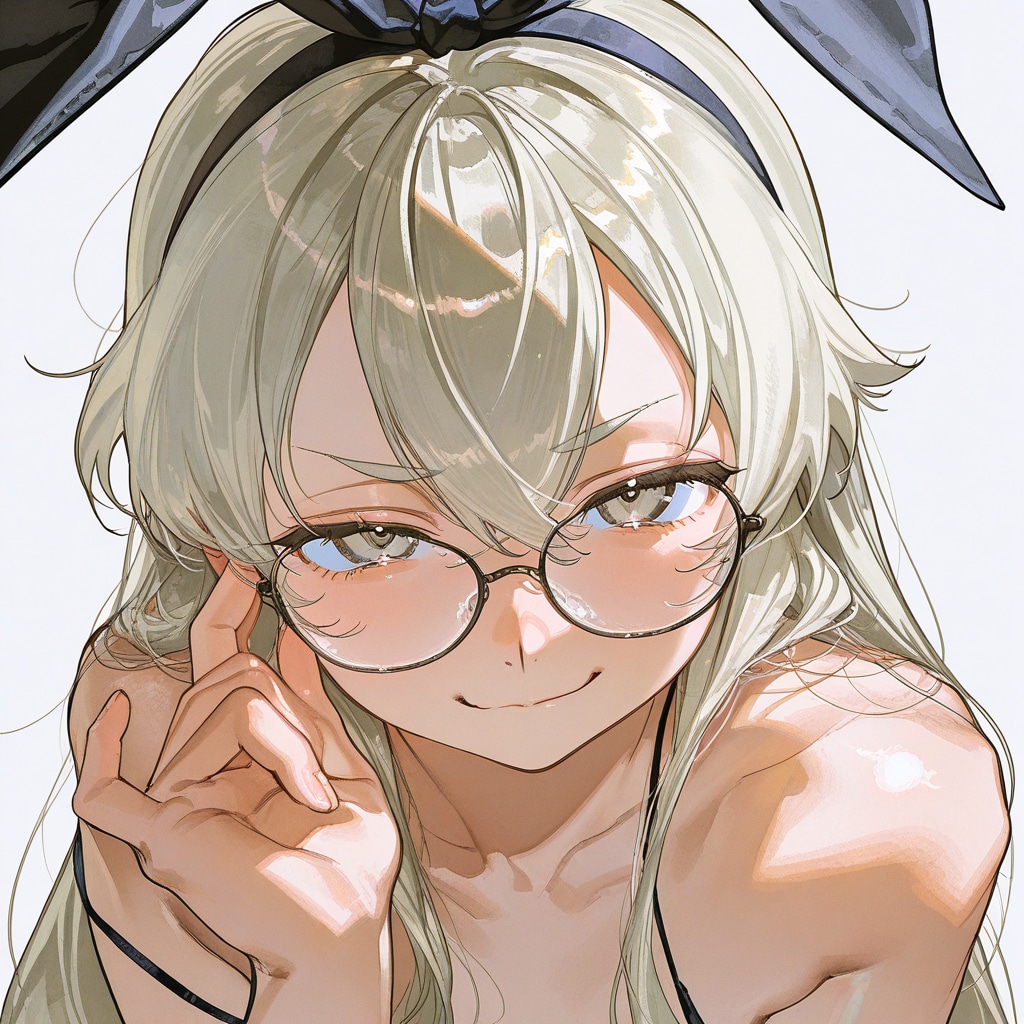 めがね女（またはサングラス女）となった島風