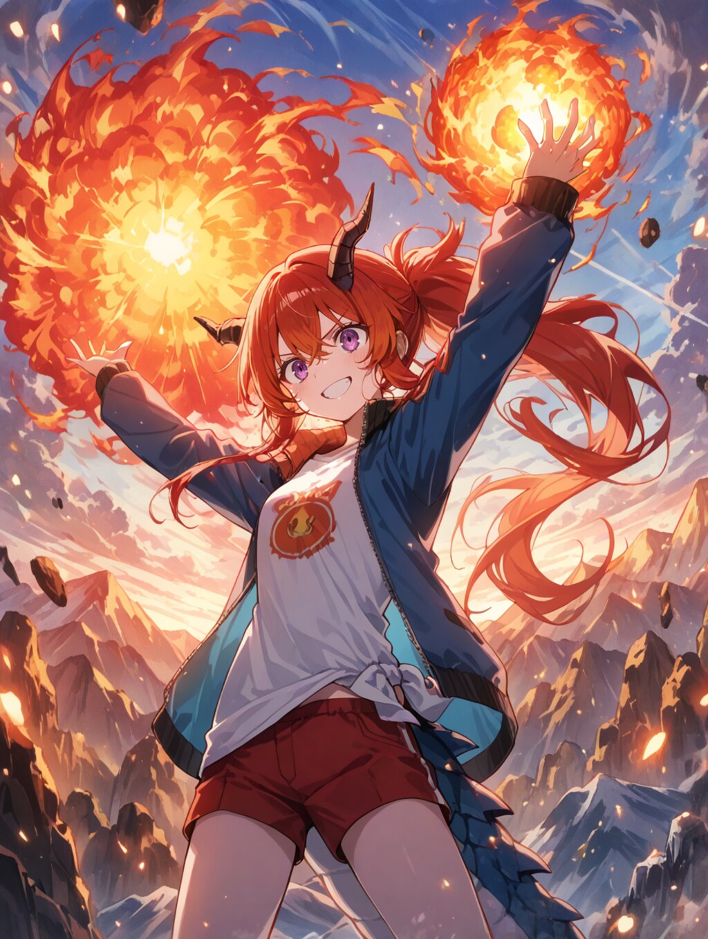 貴様の髪の毛一本残さず灰にしてやるぞ