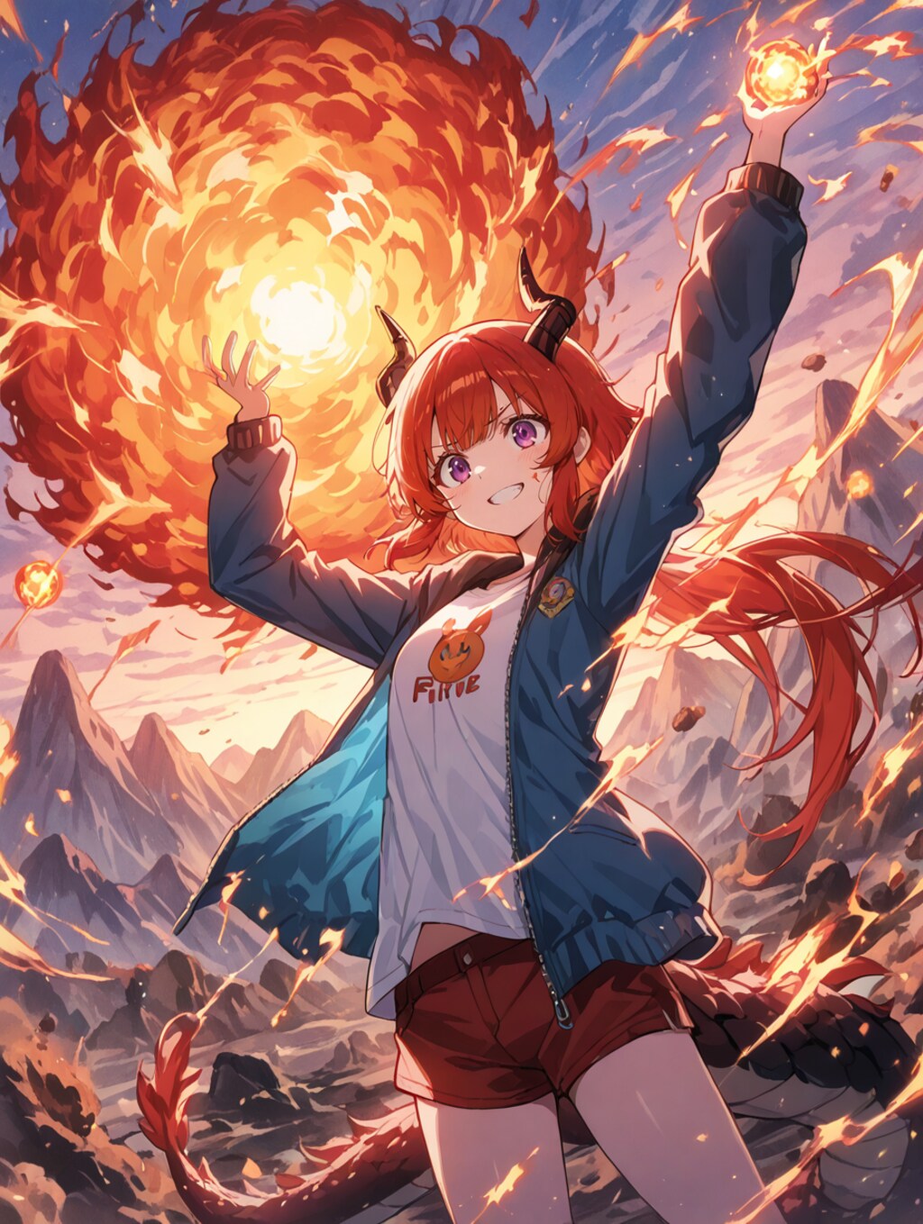 貴様の髪の毛一本残さず灰にしてやるぞ