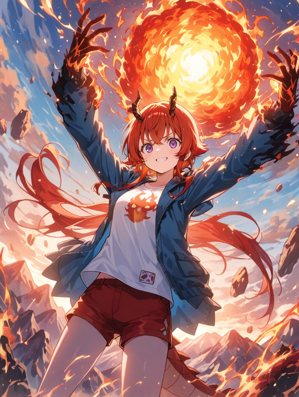 貴様の髪の毛一本残さず灰にしてやるぞ