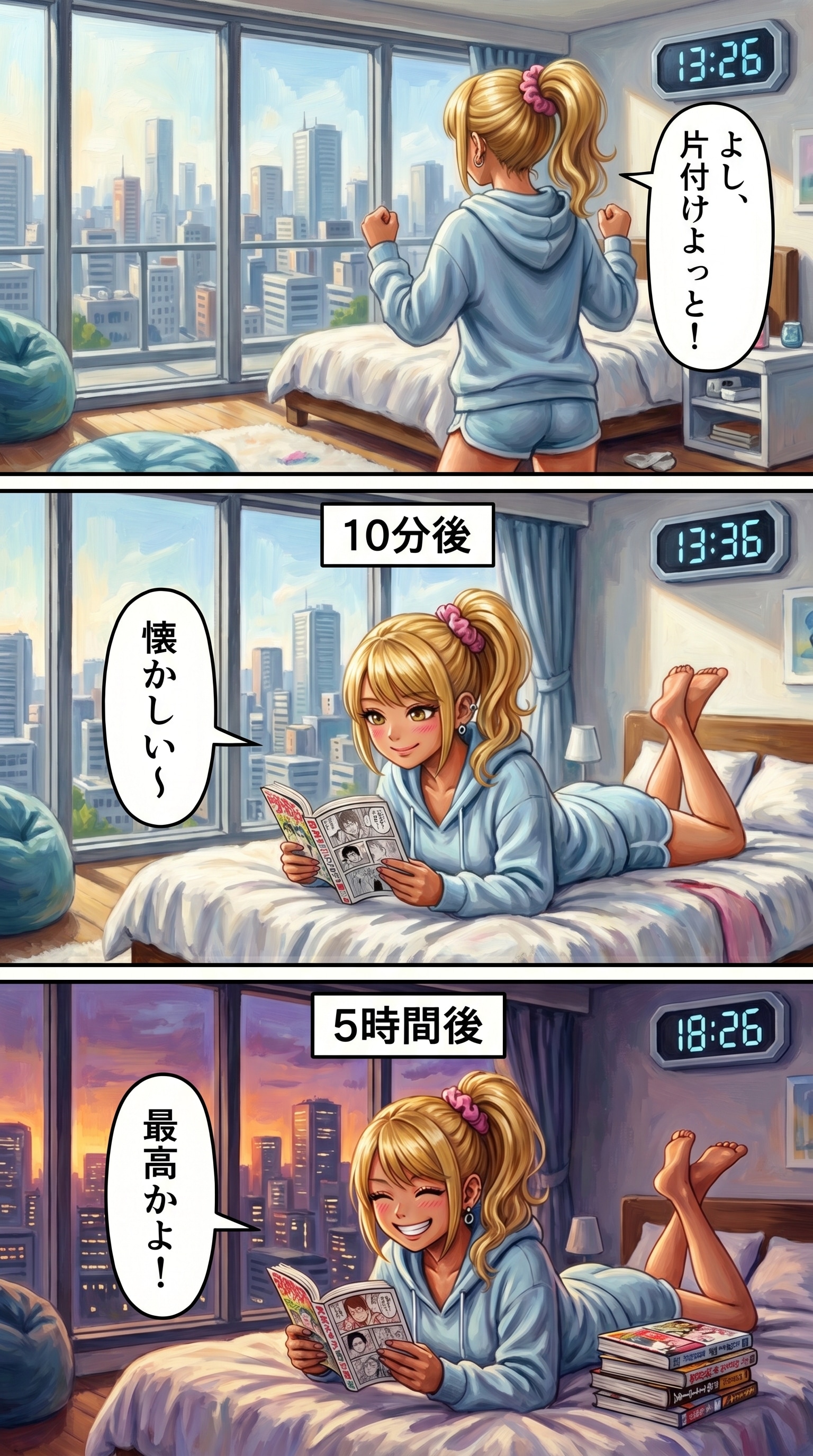 部屋の片付け | の人気AIイラスト・グラビア