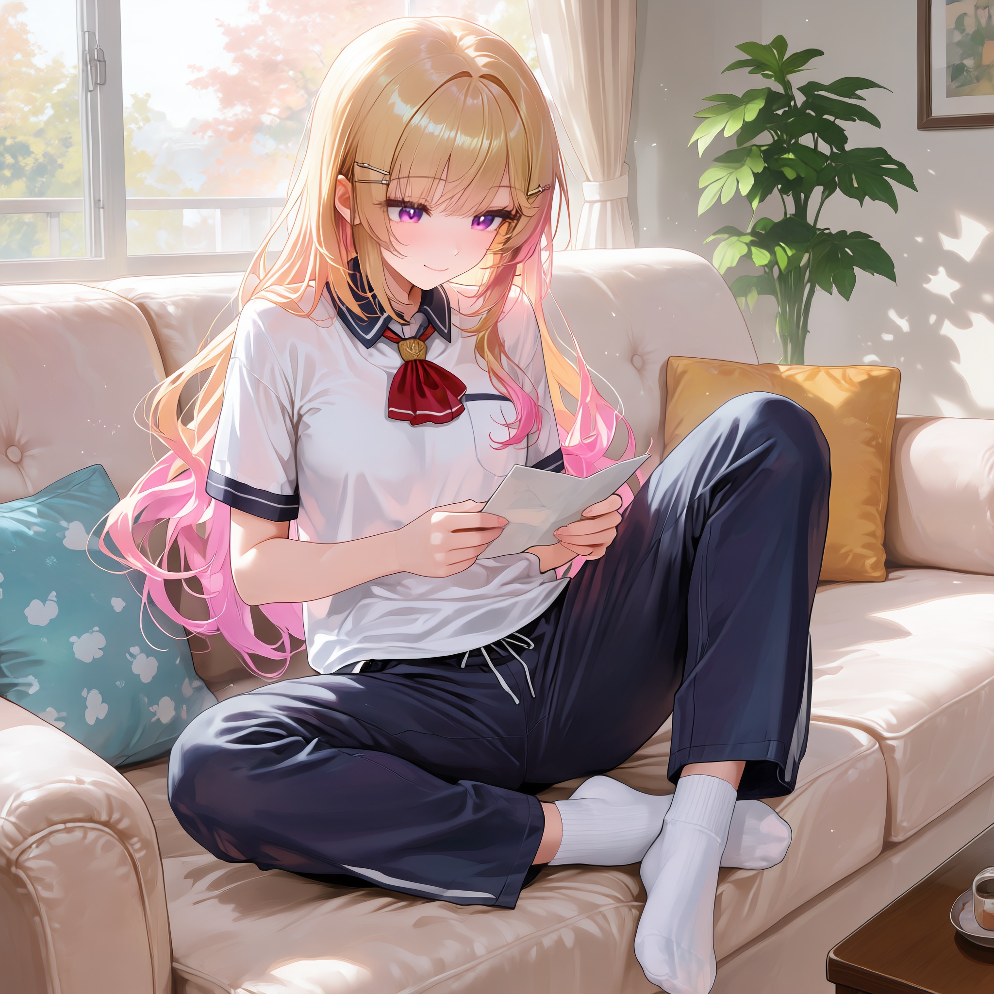 放課後のダラダラ時間 | の人気AIイラスト・グラビア