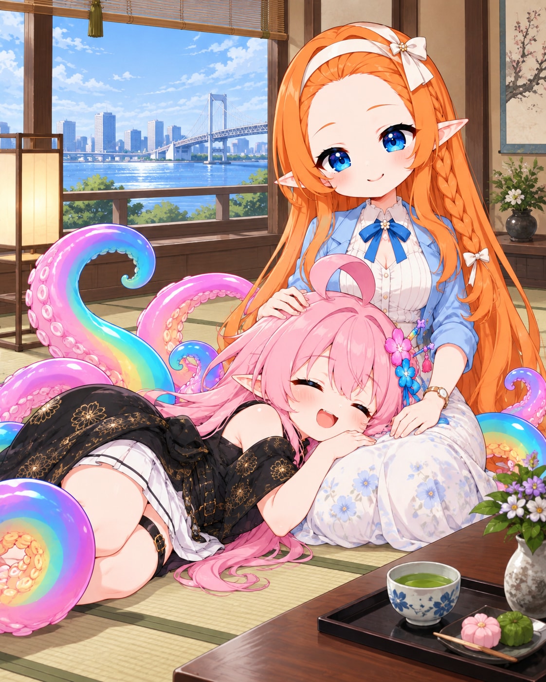 安らぎのひと時 | の人気AIイラスト・グラビア