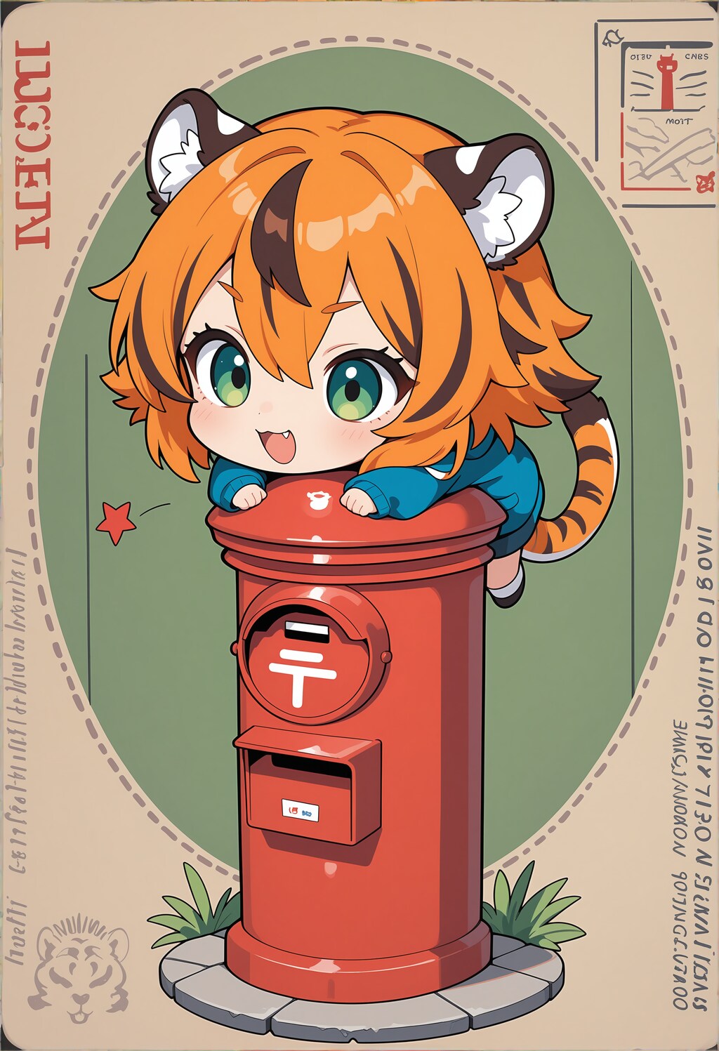 2月8日　郵便マーク（〒）の日