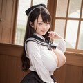 巨乳ニーソお姉さん8 7枚目