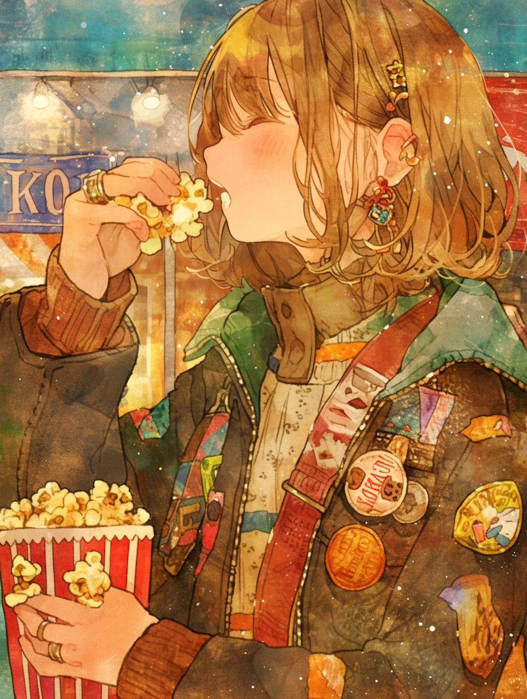 ポップコーン。