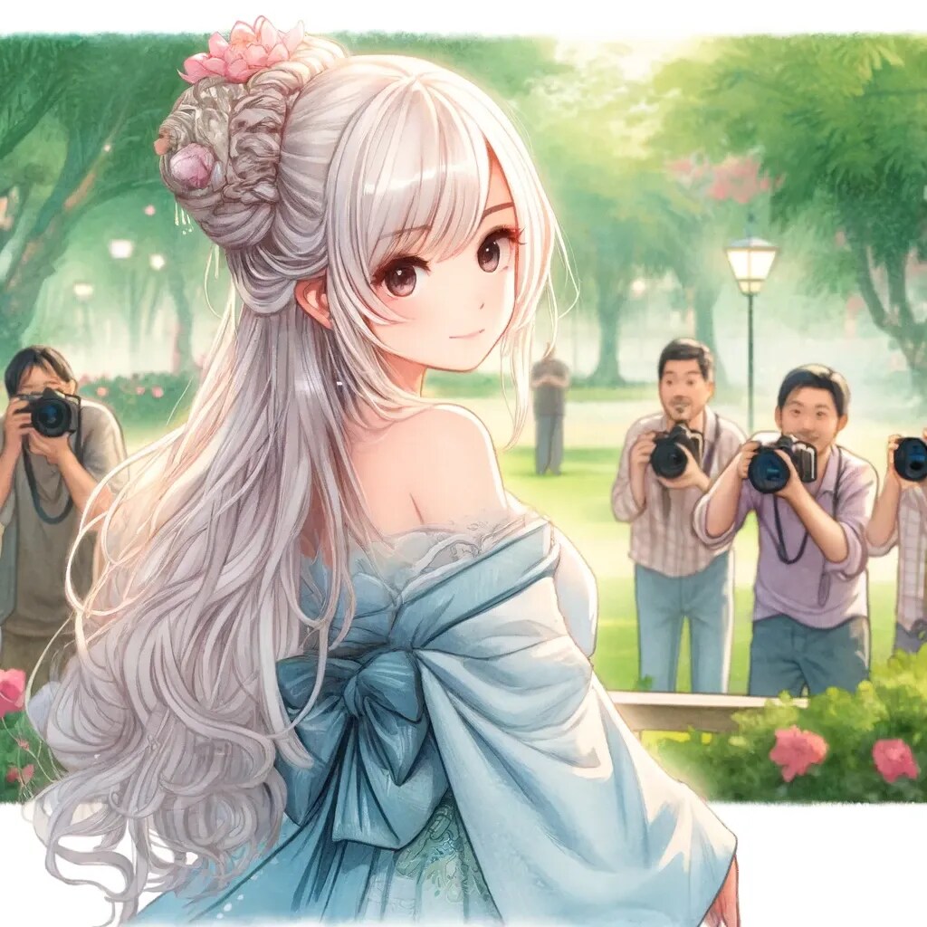 公園で撮影会