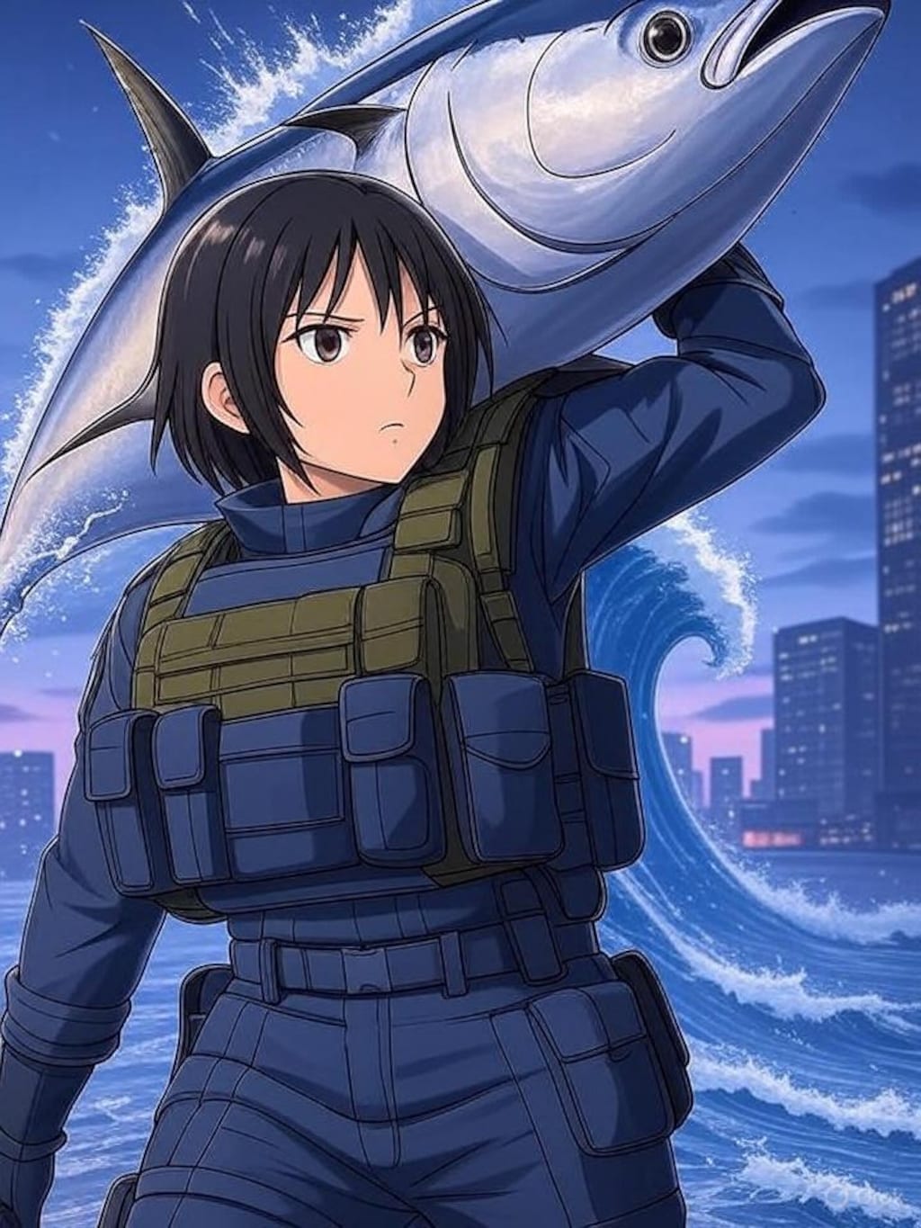 【Grok】映画ポスター＋スナイパーに狙われた時の対処法