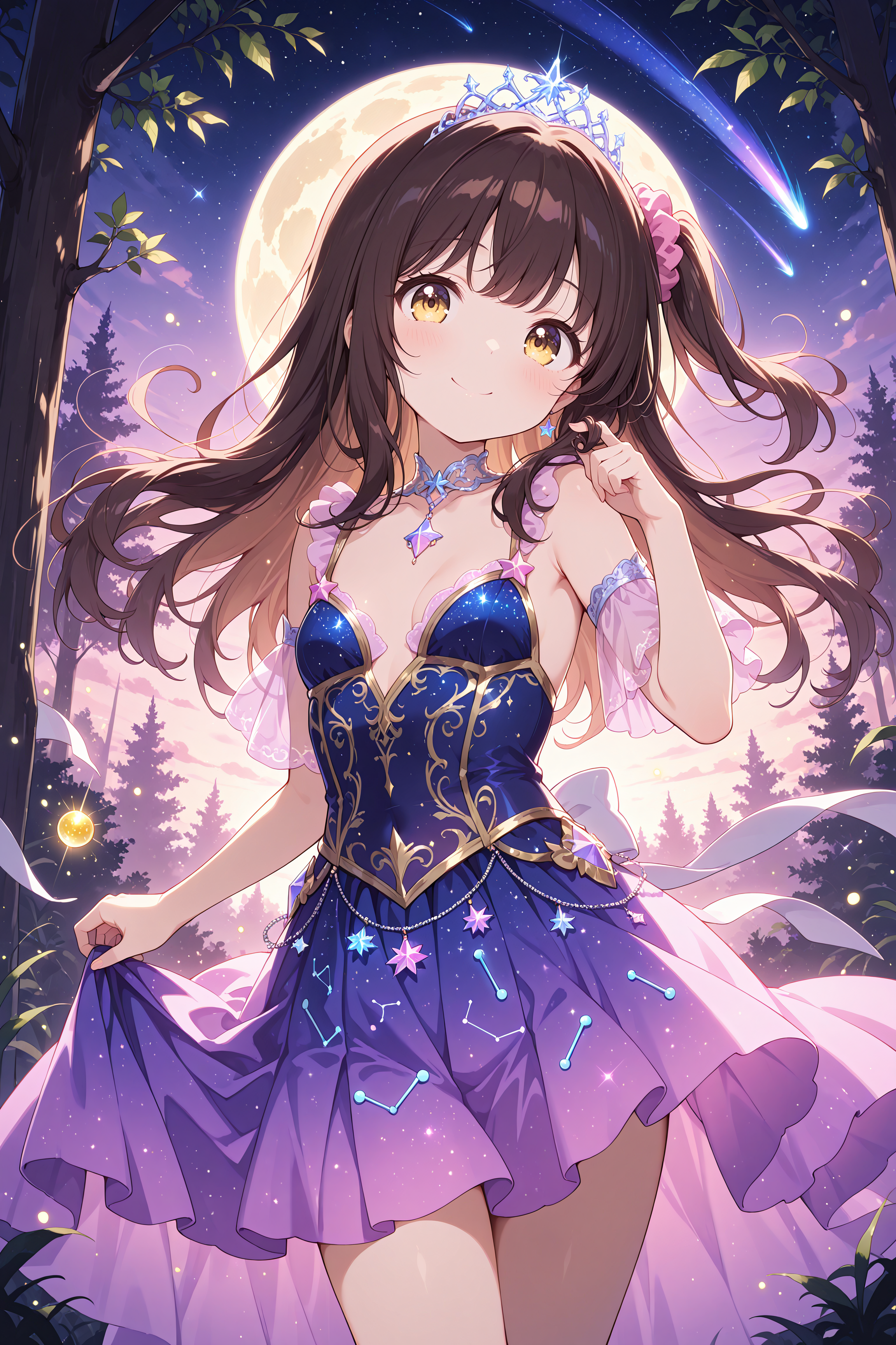 星降る夜のプリンセス | の人気AIイラスト・グラビア