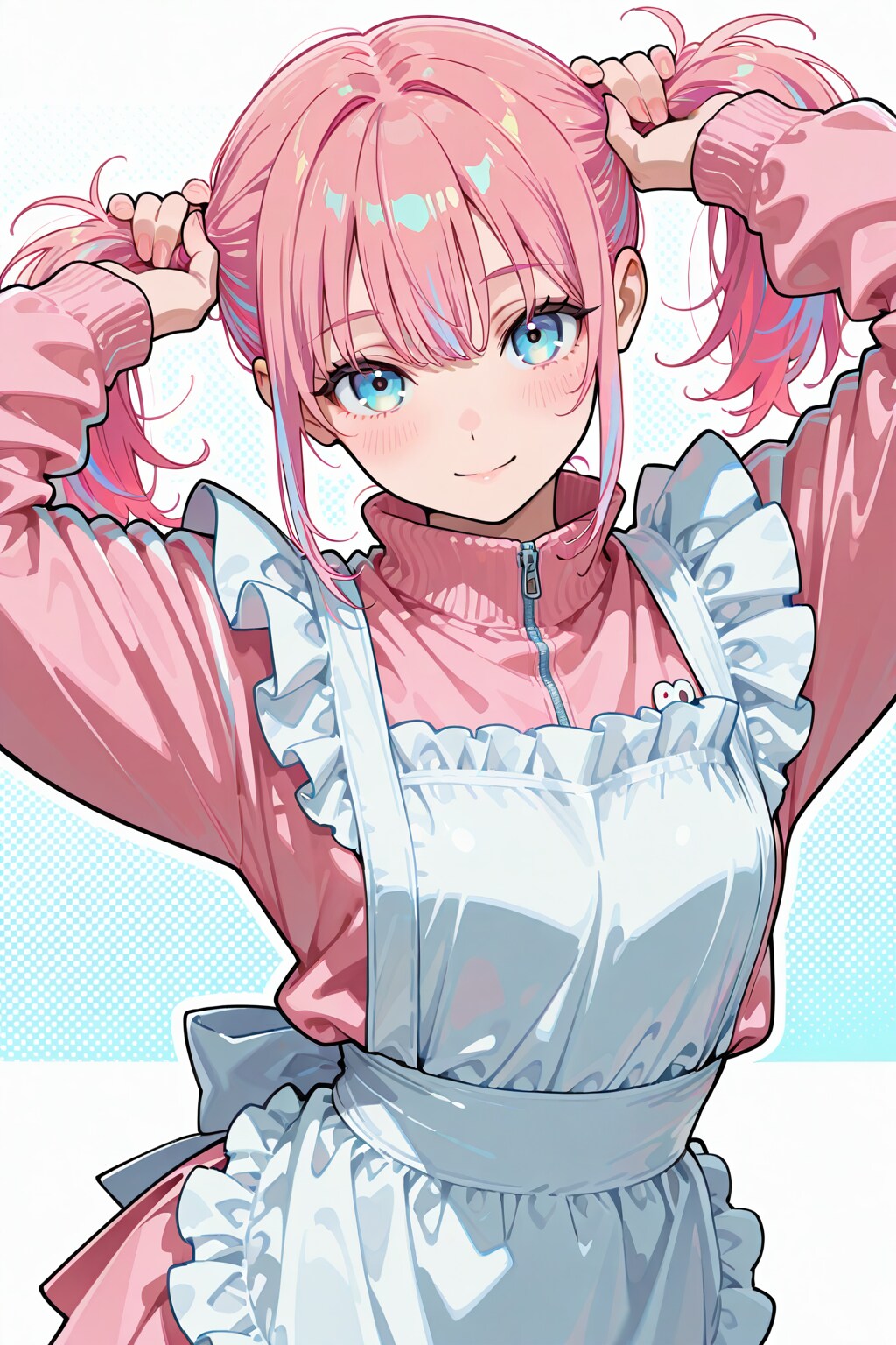 手ツインテ最高⤴ | の人気AIイラスト・グラビア
