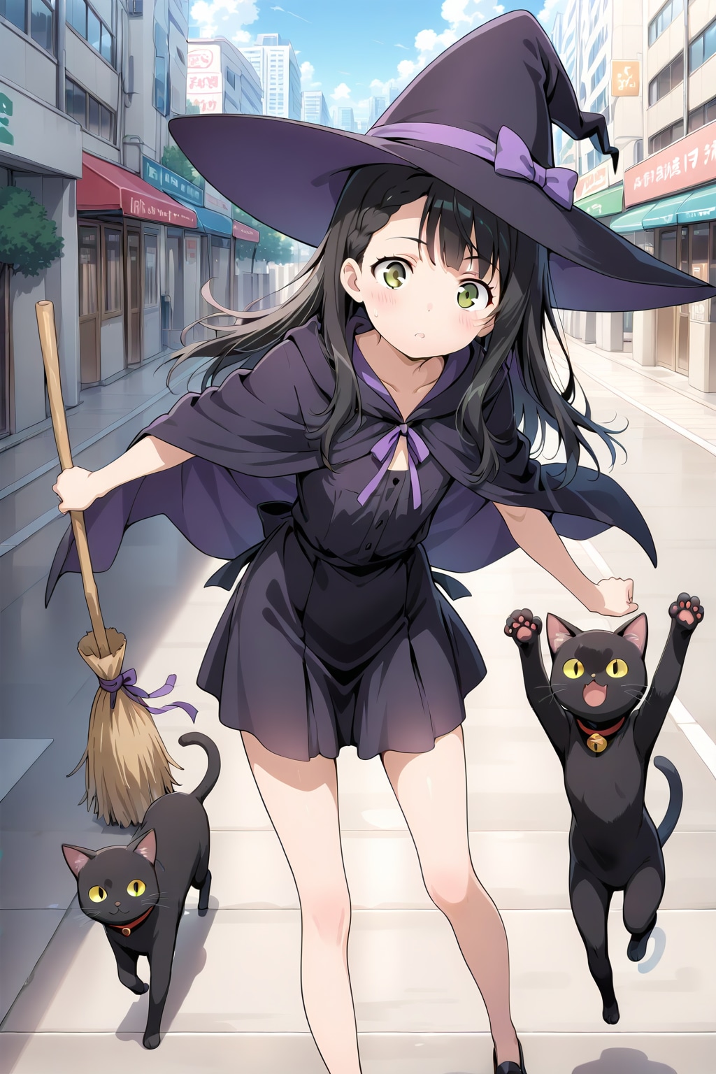 黒猫と魔女
