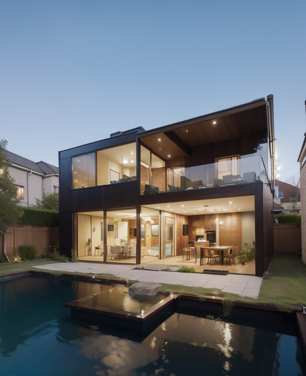 自然光の多い家