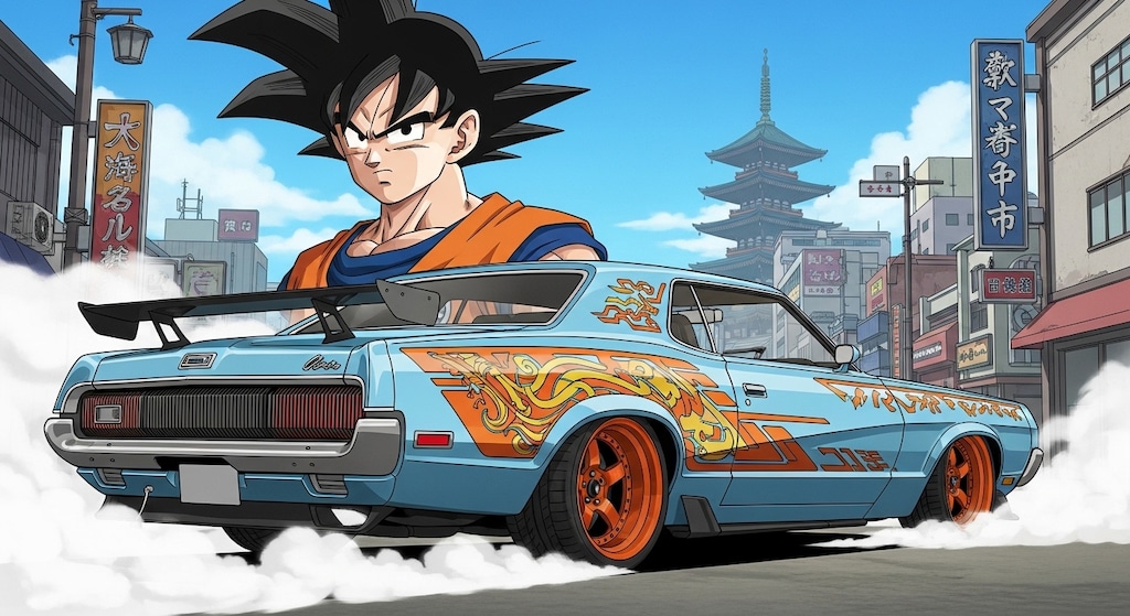 孫悟空とマーキュリークーガー