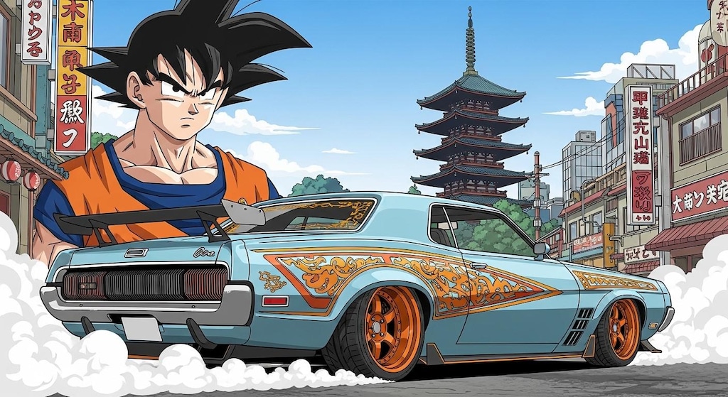 孫悟空とマーキュリークーガー