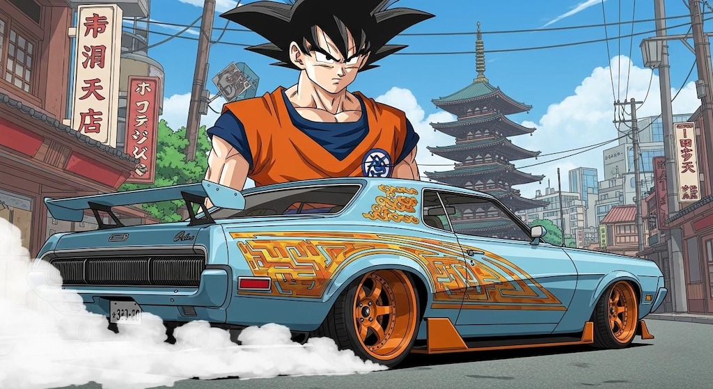 孫悟空とマーキュリークーガー