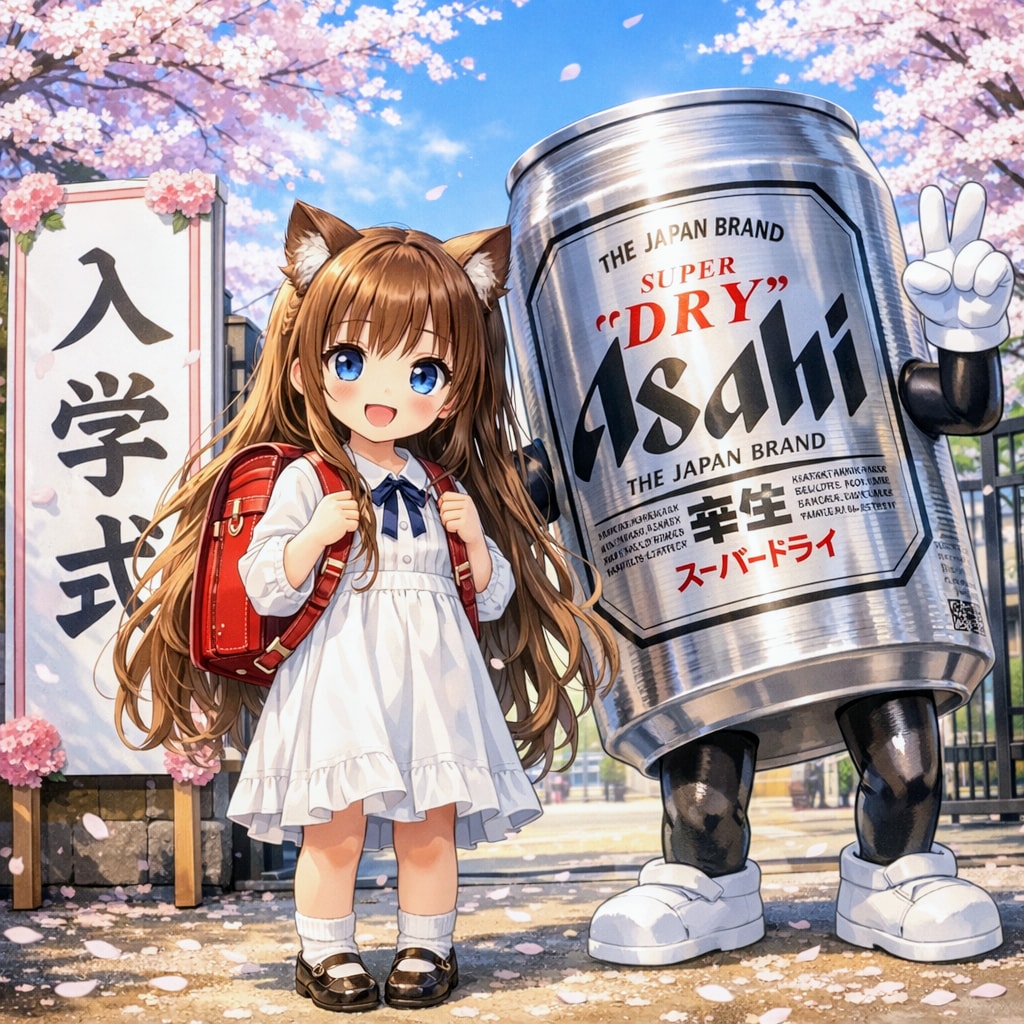 入学式の小さな女の子 | の人気AIイラスト・グラビア